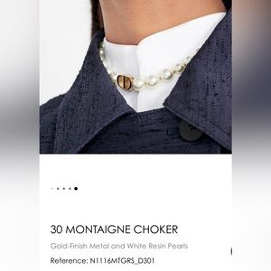 DIOR 30 Montaigne Choker